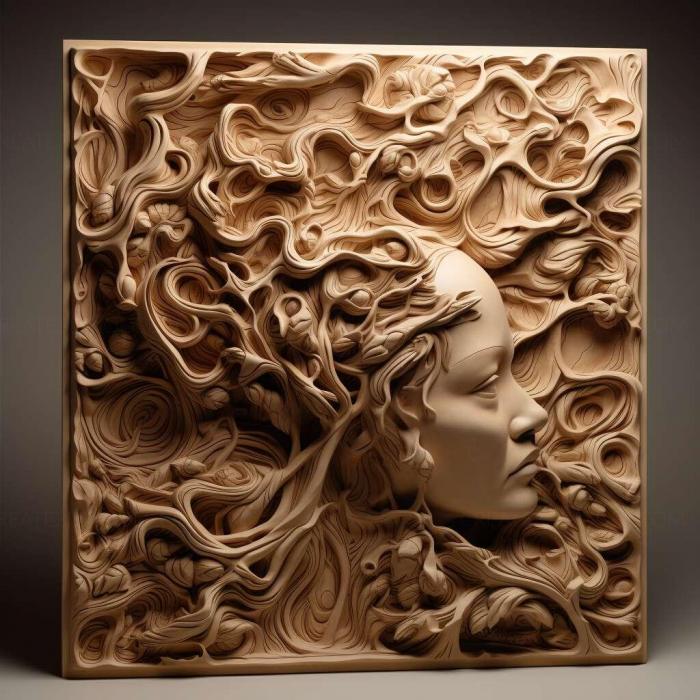 نموذج ثلاثي الأبعاد لآلة CNC 3D Art 